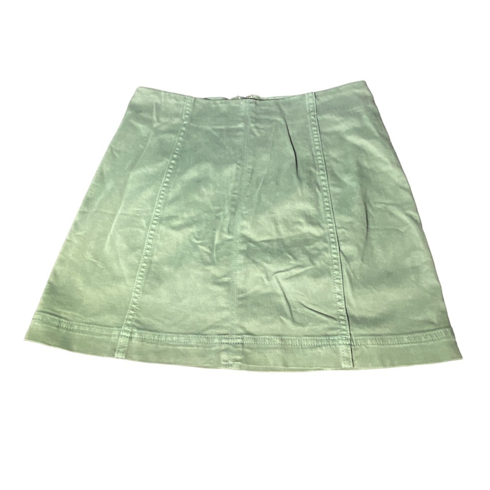 Wild Fable Light Green Skirt With Zipper Size Small
